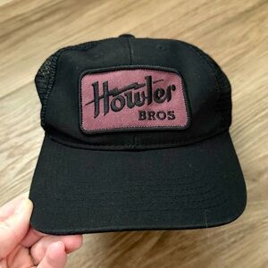 Howler Bros Mesh SnapBack Trucker Hat, Black